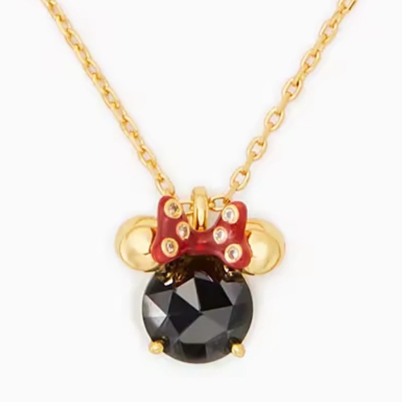 Disney X Kate Spade New York Minnie Mouse Pendant Necklace - Picture 2 of 5